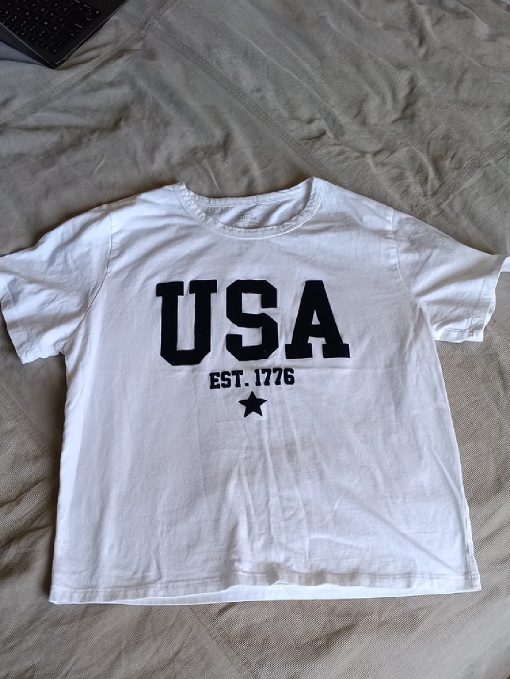Organic Collective Organic Cotton White Tee Shirt